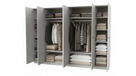 Lutie 6-Door Wardrobe