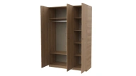 Lutie 3-Door Wardrobe