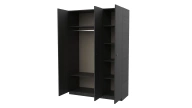 Lutie 3-Door Wardrobe
