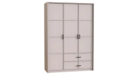 Glen Orma 3 Door Wardrobe with Drawers