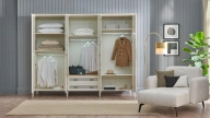 Toscana 6-Door Wardrobe