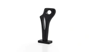 Hole Black Sculpture