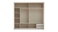 Milena 2 Door Sliding Wardrobe - 240 cm