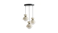 Color Triple Pendant Light