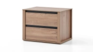 Solid Nightstand - 2 Drawer