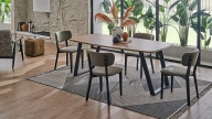 Solid Fixed Dining Table - 190 cm