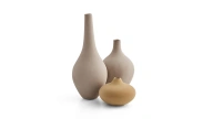 Artemis Set of 3 Yellow Vases