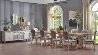 Toscana Fixed Dining Table - 180 cm