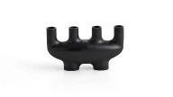 Doğtaş Home Molly Quadruple Black Candlestick
