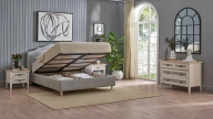 Toscana Bedstead with Storage - 160 cm - Headboard not included
