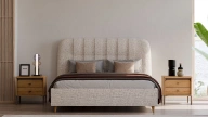 Kalia Sandıklı Bazalı Bedstead - 160 cm - Headboard not included