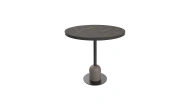 Lithos Side Table - Marble Pattern