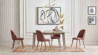Milena Extendable Dining Table - 160 cm