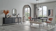 Arch Extendable Dining Table - 160 cm