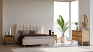 Kalia Bedstead with Storage - 160 cm - Headboard not included
