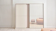Milena 2 Door Sliding Wardrobe - 240 cm