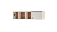 Mayer TV Stand Upper Module - Cracked White