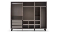 Bend 6 Door Wardrobe
