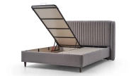 Bend Bedstead with Storage - 160 cm - Headboard not included