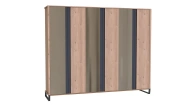 Solid 6 Door Wardrobe - Easy
