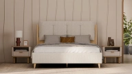 Legna Bedstead with Storage - 160 cm- Headboard not included