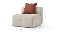 Bien Single Corner Module - Armless