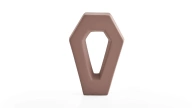 Seramik Pentagon Vase
