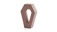 Seramik Pentagon Vase