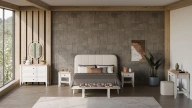 Calmera Vanity Table Pouf