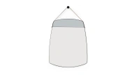 Solid Console - Dresser Mirror