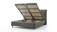 Solid Bedstead with Storage - 160 cm - Headboard not included