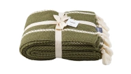 Khaki Aria Sofa Shawl