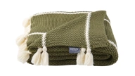Khaki Aria Sofa Shawl