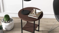 Milas Side Table Walnut