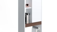 Zein Bookshelf White