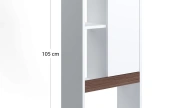 Zein Bookshelf White