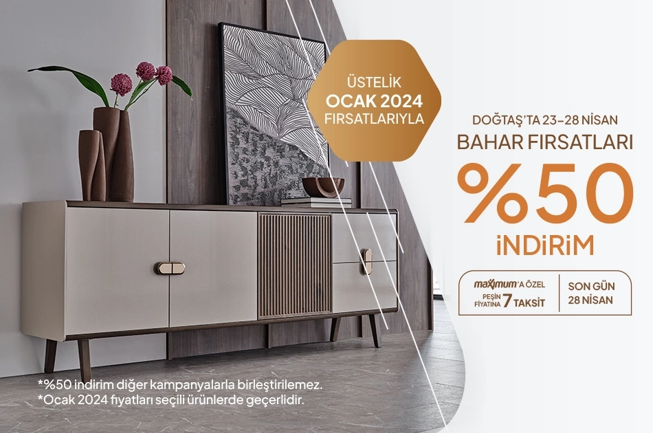 Doğtaşta 23-28 Nisan Bahar Fırsatı!