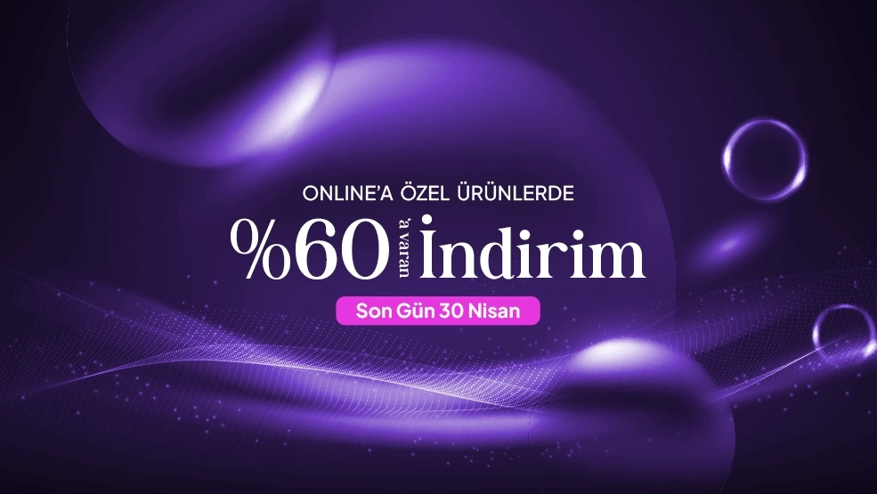 Onlinea Özel Ürünlerde %60a Varan İndirim