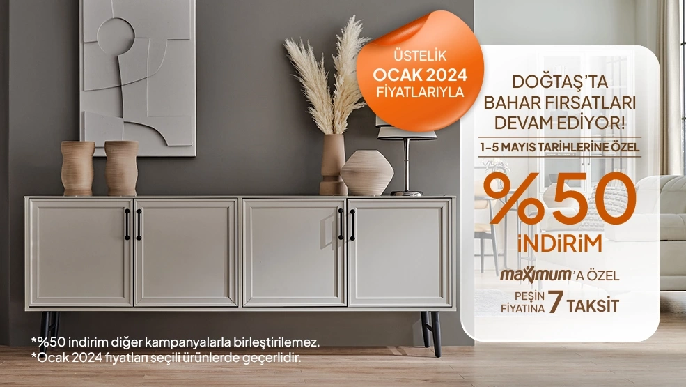 Doğtaşta Bahar Fırsatları Devam Ediyor!