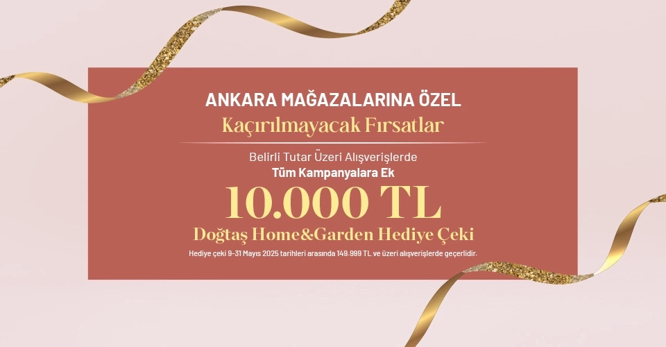 Ankara Mağazalarımıza Özel Kaçırılmayacak Fırsatlar!