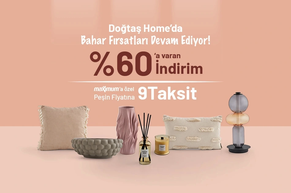 Doğtaş Homeda Bahar Fırsatları Devam Ediyor!