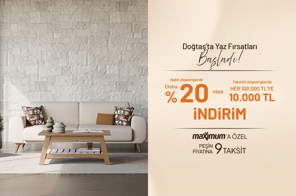Doğtaşta Bahar Fırsatları Devam Ediyor!