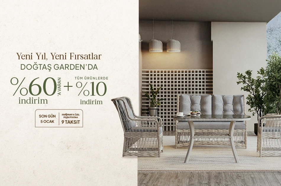 Yeni Yıl, Yeni Fırsatlar Doğtaş Gardenda