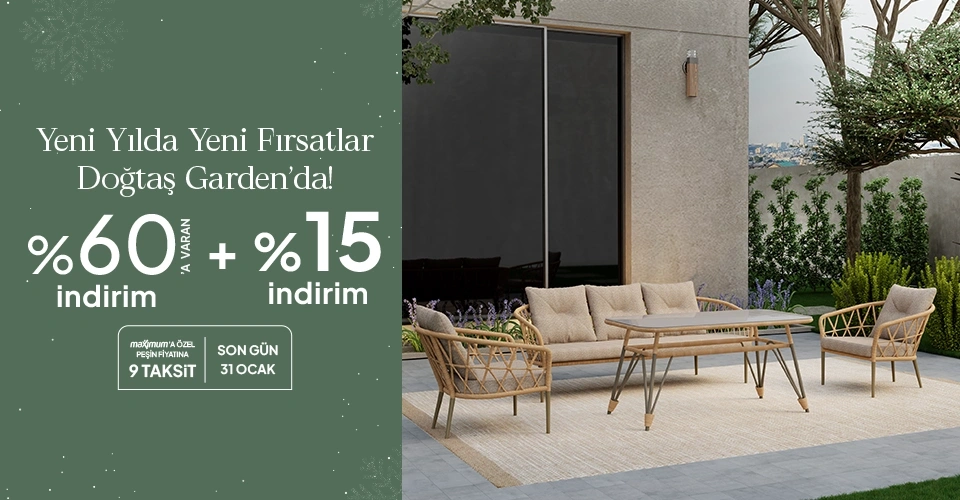 Yeni Yılda Yeni Fırsatlar Doğtaş Gardenda