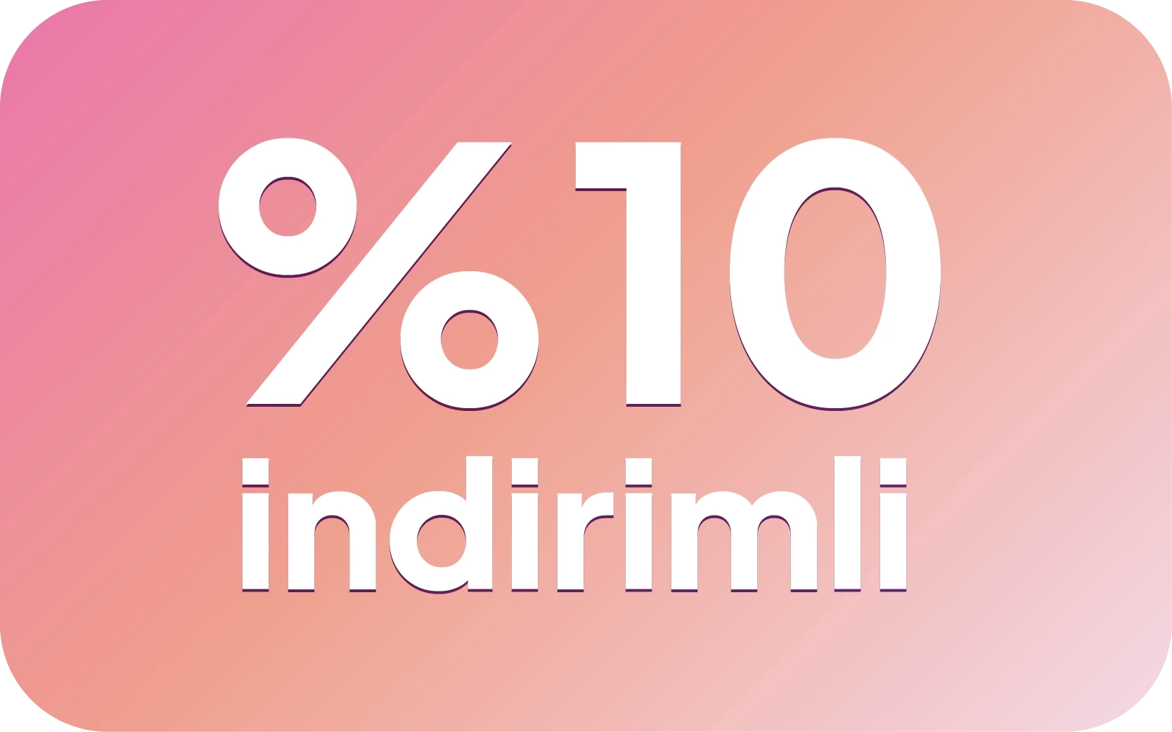 Sepette %10 İndirim