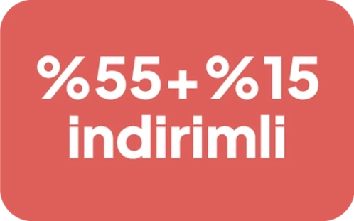 Sepette %55 İndirim