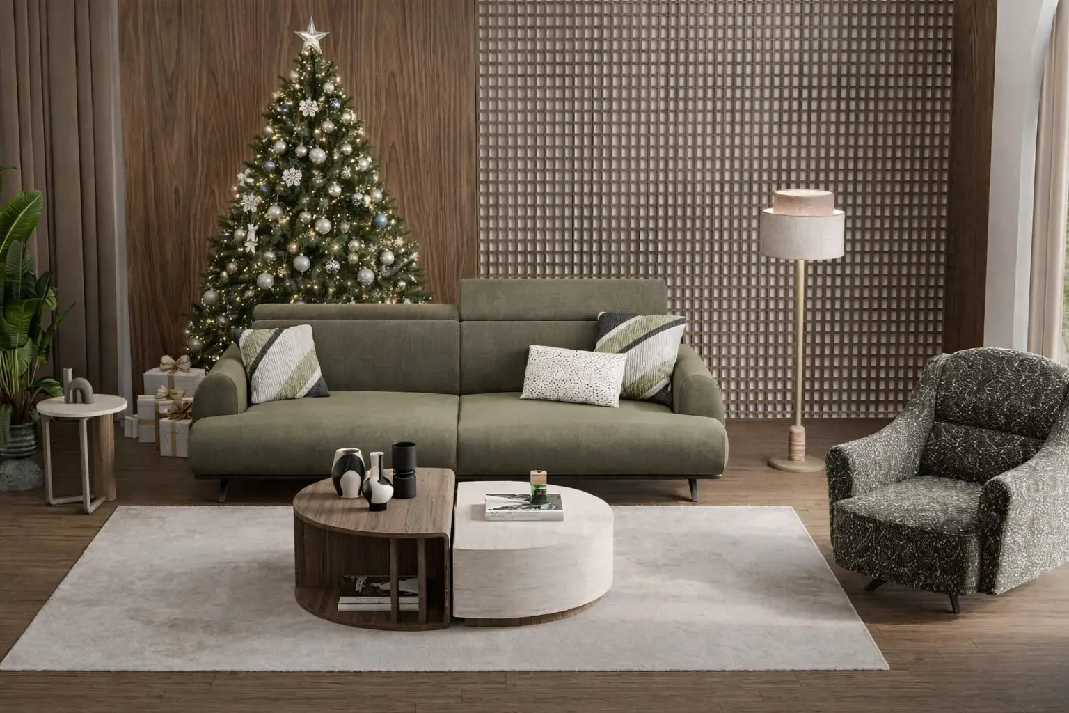 2025 Yılbaşı Salon Dekorasyonu: Şık Dekorasyon Fikirleri