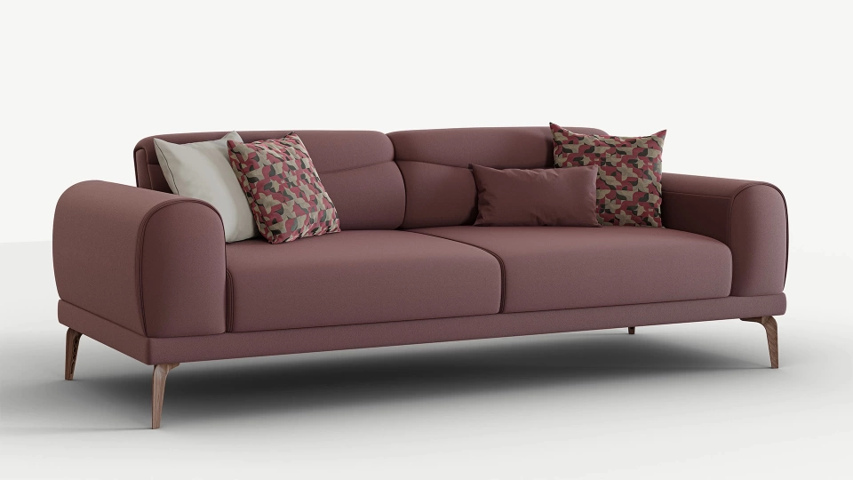 Milena Three-Seater Sofa