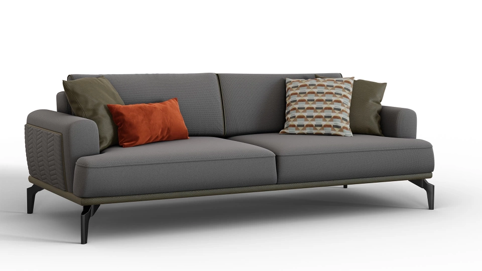 Piero Three-Seater Sofa