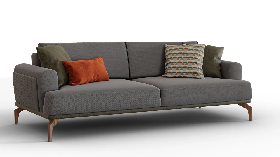 Piero Three-Seater Sofa